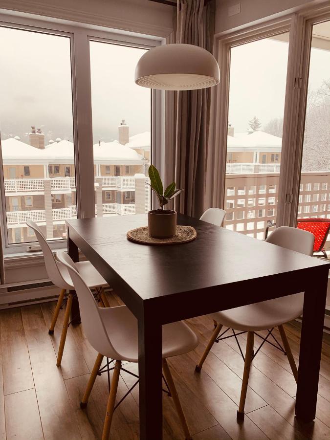 Condo Loft Ski In - Ski Out A Stoneham Εξωτερικό φωτογραφία